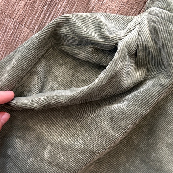 Elegant Olive Green Romper - Picture 4 of 12